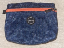 Geldbörse Blau Schlüßeltasche Aufbewahrungsmäppchen Recycling Reissack