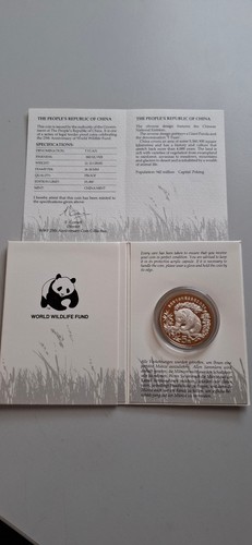 Yuan silbermünze china 1986 - 5,