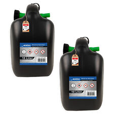 Reserve-Kraftstoff Kanister, schwarz, 2x 10 Liter = 20 Liter von PETEX