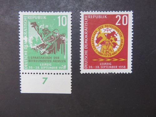 Ddr 1958 657 658 - ,