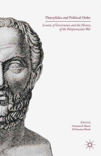 Thucydides and political order - and,