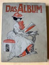 Zeitschrift « Das Album », Jugendstil 1902, gesammelte Ausgabe 