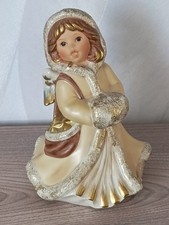 Goebel Figur Engel mit Muff Farbe Champagner 41077
