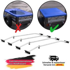 4x Anhänger Planenbügel