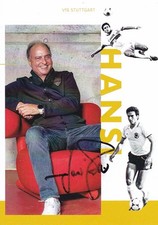 Hansi MÜLLER - Fussball-Europameister 1980, DFB, VfB Stuttgart, Original!