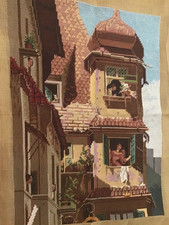 Gobelin-Stick-Bild-fertig