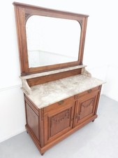 Spiegelkommode ANTIK Eiche Louis 16 Historismus Anrichte Kunst 10