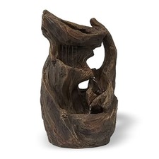 Zimmerbrunnen in Holz Optik