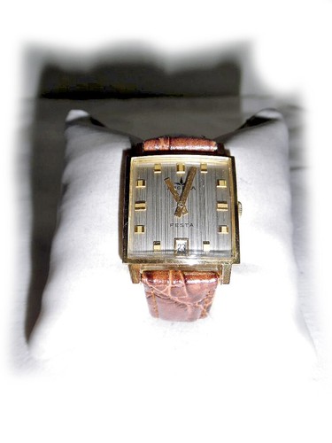 Seltene armbanduhr von dugena - armbanduhr,
