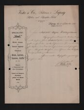 LEIPZIG, Brief 1900, Vester &