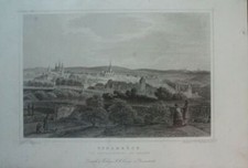 L.Rohbock Fr. Hablitschek Osnabrück Stahlstich Original G-6167