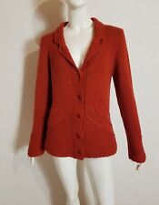 Bruno Manetti feminine kuschelig weiche dicke 100% Kaschmir Strickjacke Cardigan