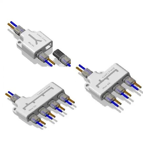 Terminal splitter box 4 er - terminal, 2/3/4-er