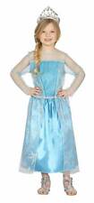 Prinzessin Kostüm Kinder blau Eiskönigin Schneekönigin 10024-10026