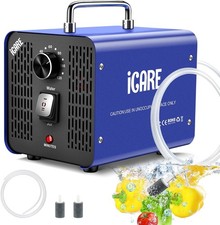 Ozongenerator 45000mg/h für Wasser und Luft, O3 Ozonisator mit Timer, Geruchskil