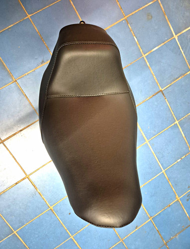 Leder sitzbank original harley - leder,