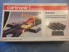 cartronic Racing System Zubehör 4 gerade Schienen in OVP