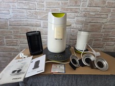 Senseo Twist Pad-Kaffeemaschine Sonderedition weiß / lime mit Milchaufschäumer