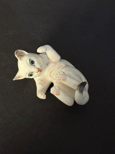 Nymphenburg porcelain kitten - nymphenburg,