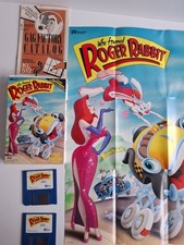 ORIGINAL Commodore Amiga Spiel OVP boxed - Roger Rabbit - aus Sammlung RAR