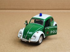 SCHUCO JUNIOR LINE VW VOLKSWAGEN KAFER BEETLE POLIZEI 1:43 27159 neuwertig mint