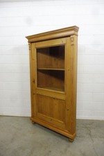 Eckschrank Küchenschrank Schrank Vitrine aus Weichholz