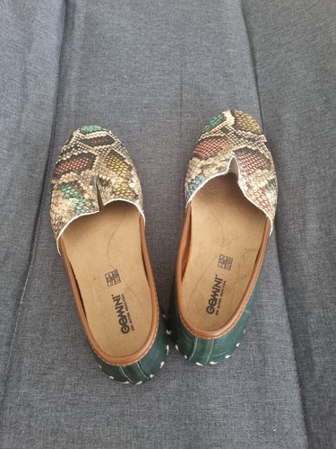 Slipper gemini leder - gr.38,