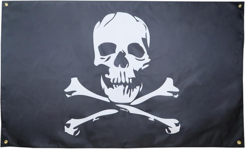 Piratenflagge totenkopf und - totenkopf,