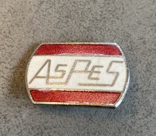 Aspes Brosche Anstecknadel Pin Motorrad 25x17mm Motorcycle Emaille