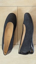 Tolle Pumps Ballerinas von HASSIA Petra-G Gr.7 Schwarz Echtleder Luftpolster ...