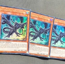 Yu-Gi-Oh! 3x Schwarzer Metalldrache Ultra Rare Ra04  Nm De Playset