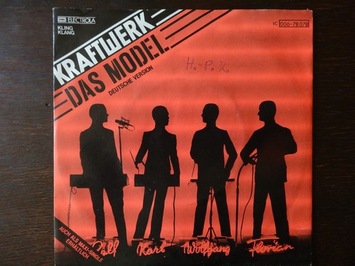 Kraftwerk the model single - model, /