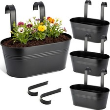 Bamworld Hanging Flower Pots