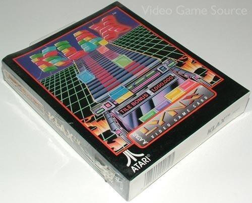 Atari lynx klax game - lynx,