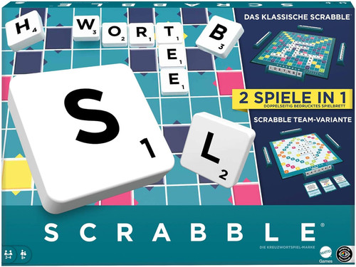 Mattel games scrabble zwei - zwei, in