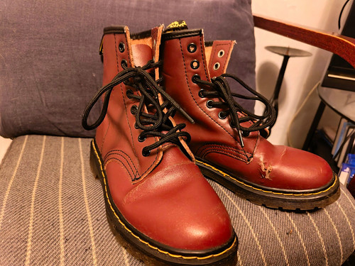 Martens herren leder boots - herren,