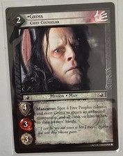 LOTR TCG ! GRIMA CHIEF COUNSELOR 5R51 ! BATTLE OF HELMS DEEP !