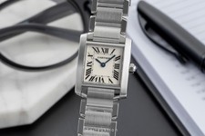 Cartier tank francaise lady - cartier,