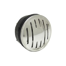 Hupe 6V+12V Alu Blende für