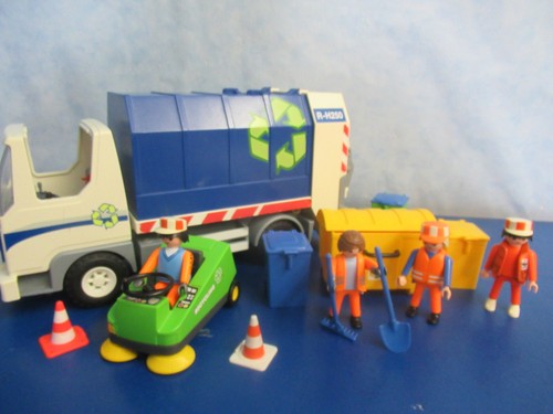 4129 recycling müllwagen - recycling,