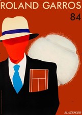 Roland Garros, 1984 by Razzia