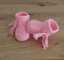 Babyschuhe,gestrickt,Handarbei