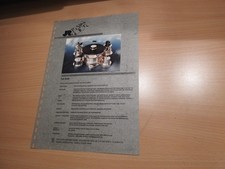 Plattenspieler Transrotor  Fat Bob      Technische Daten Prospekt Original