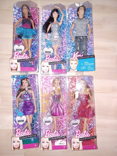 Barbie fashionistas puppen - barbie,