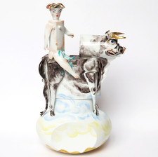 Europa auf dem Stier Porzellan