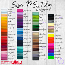 (30,00€/m²) Flexfolie Textilfolie Siser P.S. Film A4 (21x30cm)