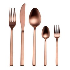 Echtwerk Tafelbesteck Linus Bronze Edition 30tlg Besteck-Set Essbesteck 