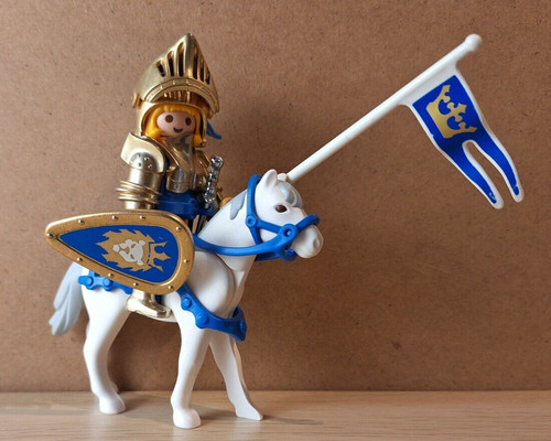 Playmobil goldener ritter - goldener,