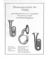 Musiknoten: Elementare Schule Nr. 1 für Tuba