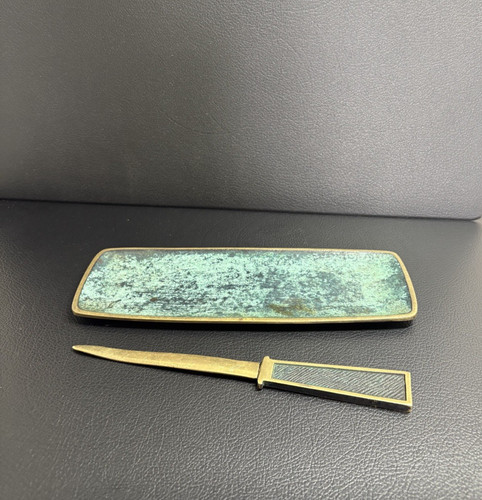 Vintage schreibtischset ablage - schreibtischset,